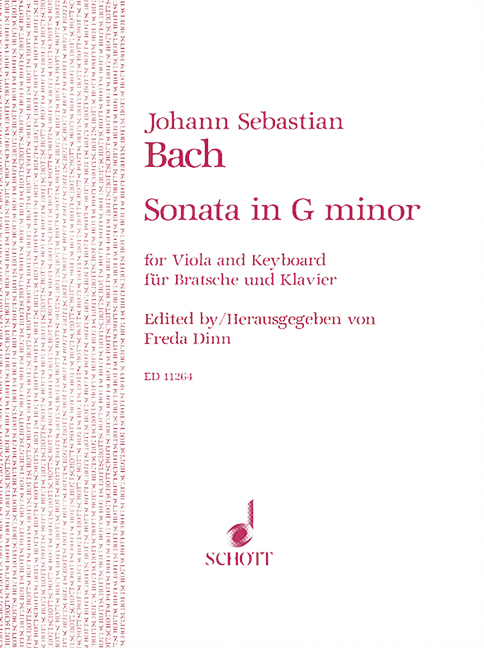 BACH J.S. - SONATA Nº6 SOL m - BWV.1020