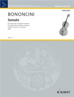 BONONCINI G. - SONATA LA m (VC) -