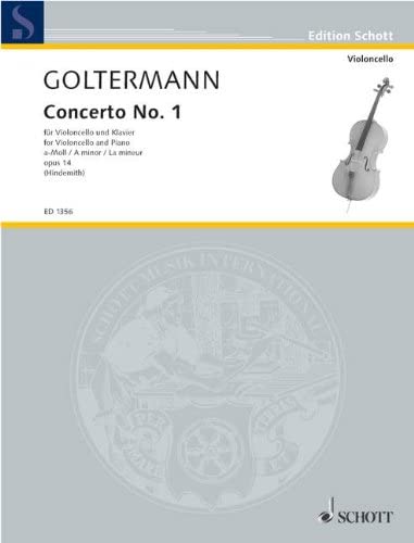 GOLTERMANN G. - CONCIERTO Nº1 LA m - OP.14