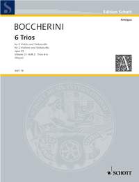 BOCCHERINI L. - TRIOS TRIOS OP.35 V.2     2V/VC -