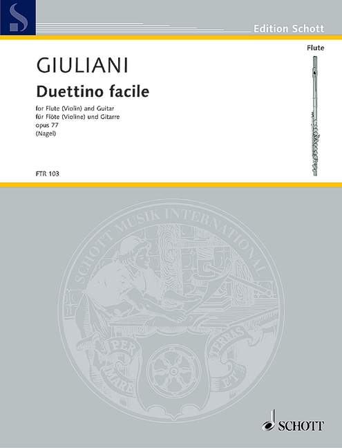 GIULIANI M. - PEQUEÑO DUO - OP.77