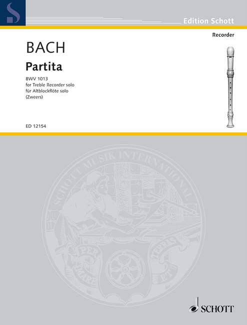 BACH J.S. - PARTITA LA m - BWV.1013