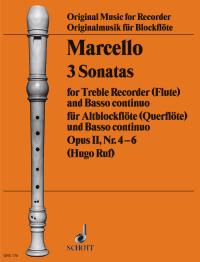 MARCELLO B. - SONATAS (4-6) (3) - OP.2