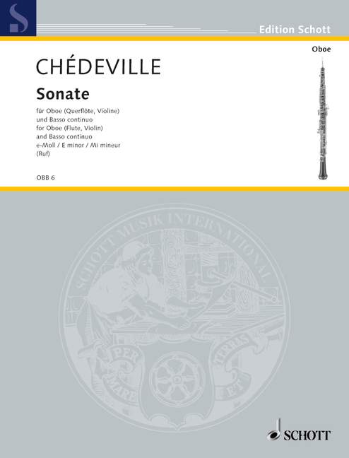 CHEDEVILLE N. - SONATA MI m -