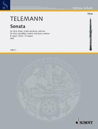 TELEMANN G.P. - SONATA SIb M -