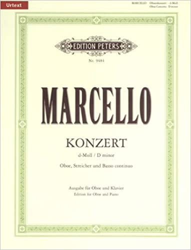 MARCELLO A. - CONCIERTO RE m - OBOE Y PIANO