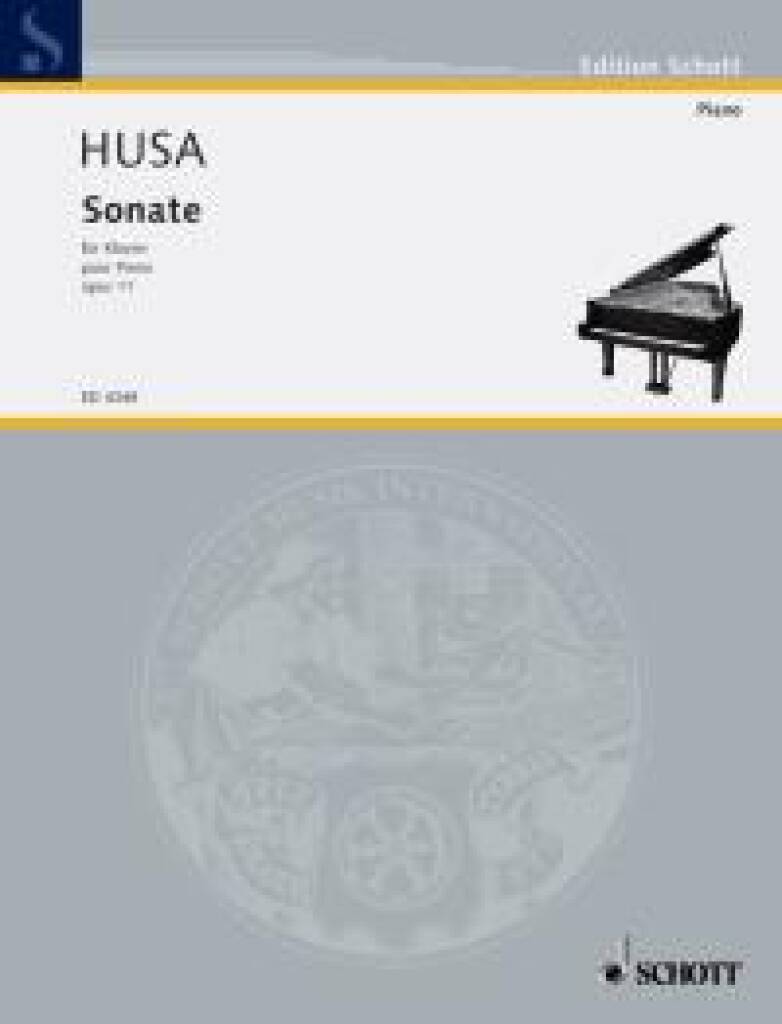 K. Husa.- Sonata Op. 11 (Piano)
