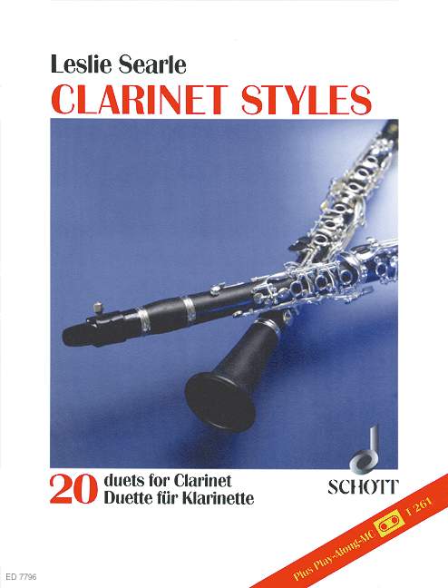 SEARLE L. - CLARINET STYLES (20 DUOS) (AB+CT) -