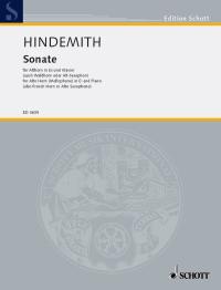HINDEMITH P. - SONATA (1943) SAXOFON O TROMPA Y PIANO -