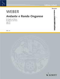 WEBER C.M. - ANDANTE Y RONDO HUNGARO - OP.35