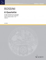 ROSSINI G. - CUARTETOS V.2 (4-6)    FL/CL/FG/TR -