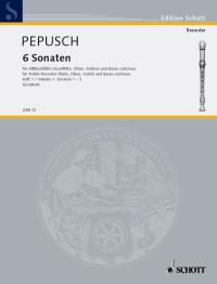 PEPUSCH J.C. - SONATAS V.1 (6) -