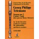 TELEMANN G.P. - SONATA Nº3 FA m -