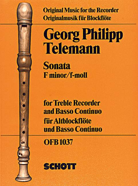 TELEMANN G.P. - SONATA FA m -