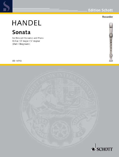 HANDEL G.F. - SONATA SIb M -