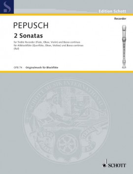 PEPUSCH J.C. - SONATAS DO m Y RE m (2) -