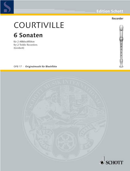 COURTEVILLE R. - SONATAS (6) -