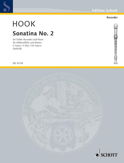 HOOK J. - SONATINA Nº2 DO M -