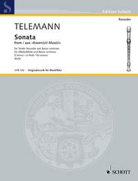 TELEMANN G.P. - SONATA RE m -
