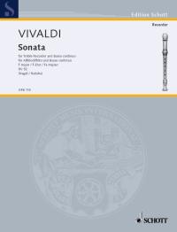 VIVALDI A. - SONATA FA M -
