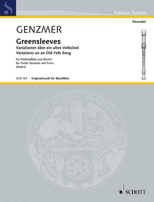 GENZMER H. - GREENSLEEVES -