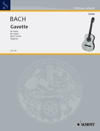 BACH J.S. - GAVOTA I,II (BWV 1012/5)
