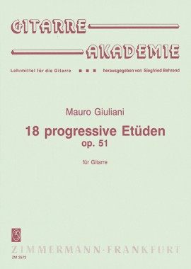 GIULIANI M. - PIEZAS PROGRESIVAS (18) - OP.51