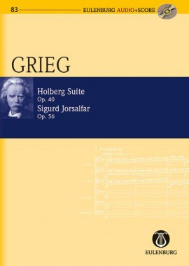 GRIEG E. - SUITE HOLBERG - OP.40 (EULENBURG) (BOLSILLO)