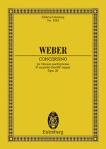 WEBER C.M. - CONCERTINO (CL) - OP.26(BOLSILLO)