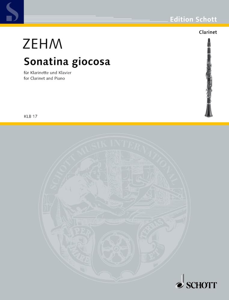 Friedrich Zehm - Sonatina Giocosa: clarinet / piano