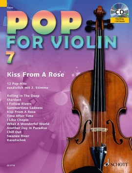 ALBUM - POP VIOLIN 7 KISS FROMA A ROSE+ CD