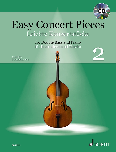ALBUM - PIEZAS DE CONCIERTO FACILES V.2 (CONTRABAJO Y PIANO) +CD