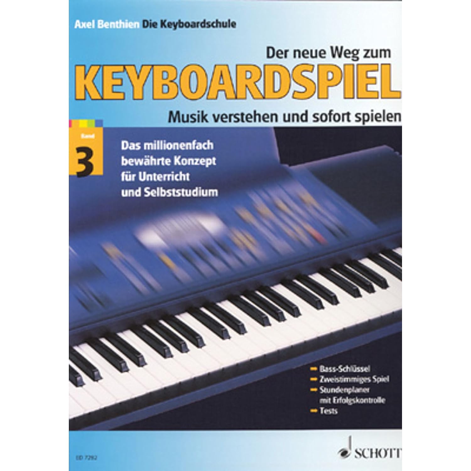 A.BENTHIEN .- Der neue Weg zum Keyboardspiel. Band 3