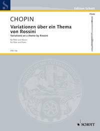 CHOPIN F. - VARICIONES SOBRE UN TEMA DE ROSSINI CENERENTOLA