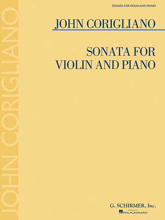 CORIGLIANO J. - SONATA VIOLIN Y PIANO