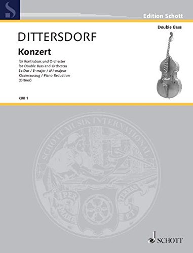 DITTERSDORF K. - CONCIERTO CONTRABAJO MIBM Krebs 171