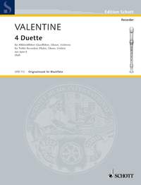 VALENTINO R. - DUETS (4) op. 6/1-4