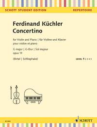 KUCHLER F. - CONCERTINO SOL M OP.11