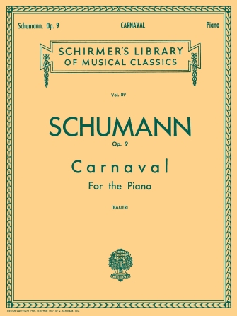 SCHUMANN R. - CARNAVAL - OP.9