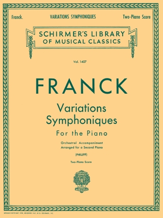 FRANCK C. - VARIACIONES SINFONICAS -