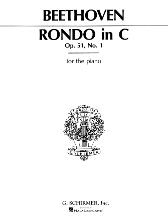 BEETHOVEN L.V. - RONDO Nº1 DO M - OP.51 Nº1