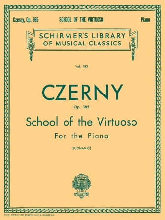 CZERNY C. - ESCUELA DE VIRTUOSISMO - OP.365