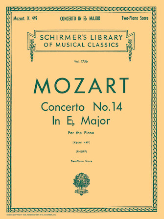 MOZART W.A. - CONCIERTO Nº14 MIb M - KV.449