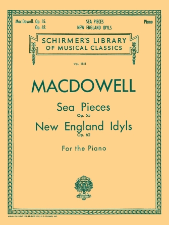 MACDOWELL E. - PIEZAS E IDILIOS DE NUEVA INGLATERRA - OP.55/62