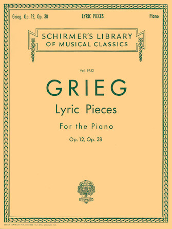 GRIEG E. - PIEZAS LIRICAS V.1-2 - OP.12/38