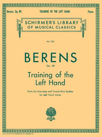 BERENS H. - TECNICA DE LA MANO IZQUIERDA - OP.89