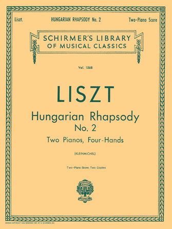 LISZT F. - RAPSODIA HUNGARA Nº2 (2P/4M)