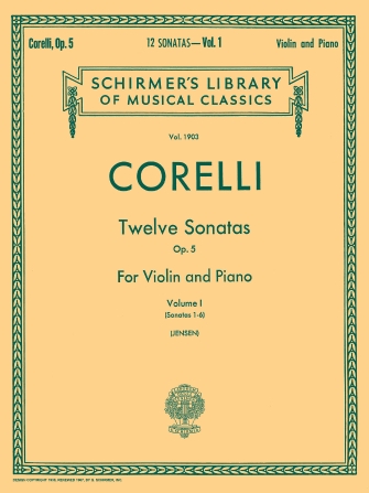 CORELLI A. - SONATAS V.1 (1-6) (12) - OP.5