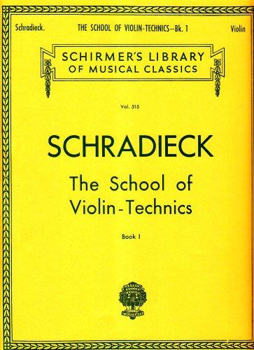 SCHRADIECK H. - ESCUELA TECNICA V.1 (VARIAS POSICIONES) -