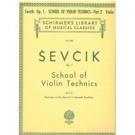 SEVCIK O. - ESCUELA TECNICA V.2 (2ª a 7ª POSICION) - OP.1